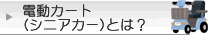 電動カート(シニアカー)とは？